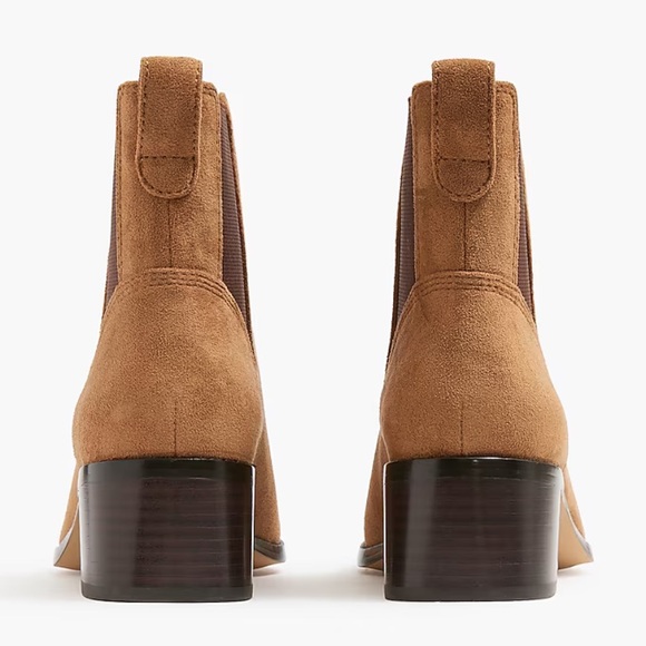 J. Crew Chelsea Boots Rich Coffee Size 8.5 Medium New in Box! - Picture 3 of 12